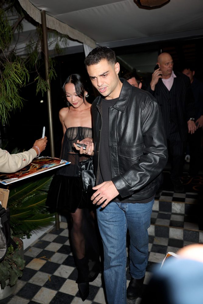 Callina Liang Sheer Black Mesh Dress Street Fighter After Party Tao