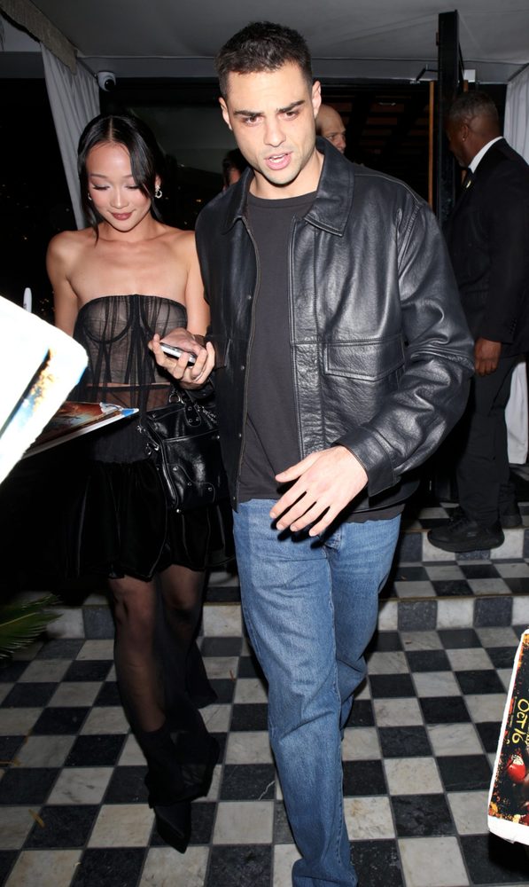 Callina Liang Sheer Black Mesh Dress Street Fighter After Party Tao