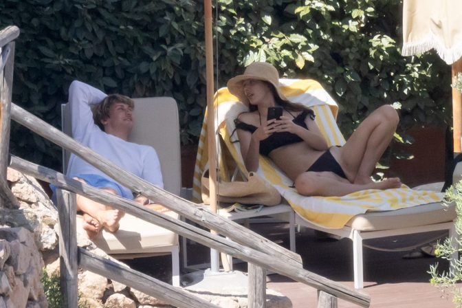 Camila Morrone Thong Bikini Ass Porto Ercole Beach