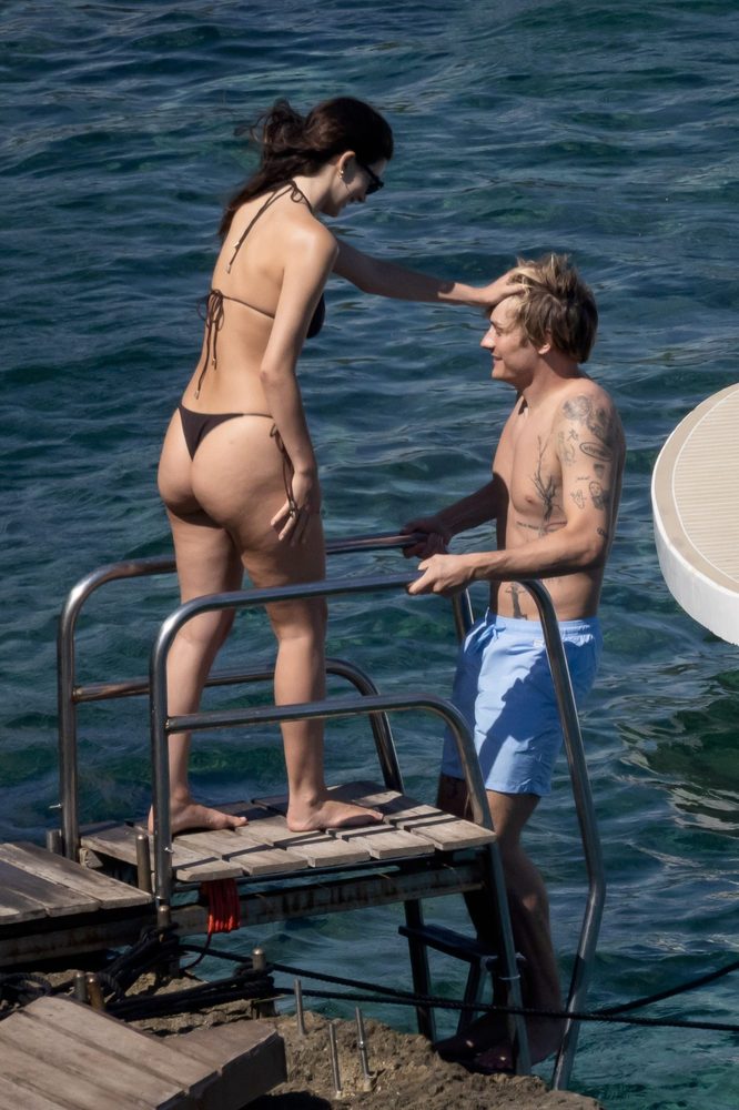 Camila Morrone Thong Bikini Ass Porto Ercole Beach