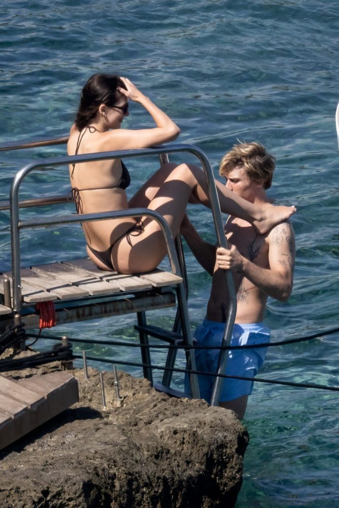 Camila Morrone Thong Bikini Ass Porto Ercole Beach