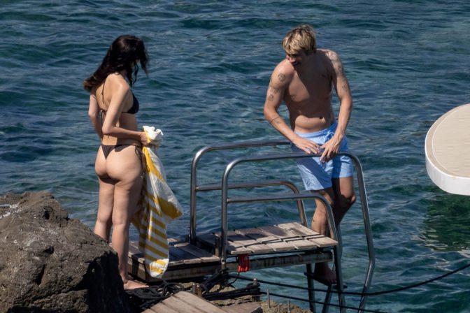 Camila Morrone Thong Bikini Ass Porto Ercole Beach
