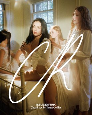 Charli Xcx Cleavage Petra Collins Cr Fashion Book Punk Issue