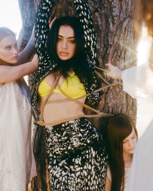 Charli Xcx Cleavage Petra Collins Cr Fashion Book Punk Issue