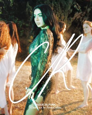 Charli Xcx Cleavage Petra Collins Cr Fashion Book Punk Issue