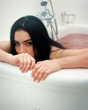 Charli Xcx Cleavage Petra Collins Cr Fashion Book Punk Issue