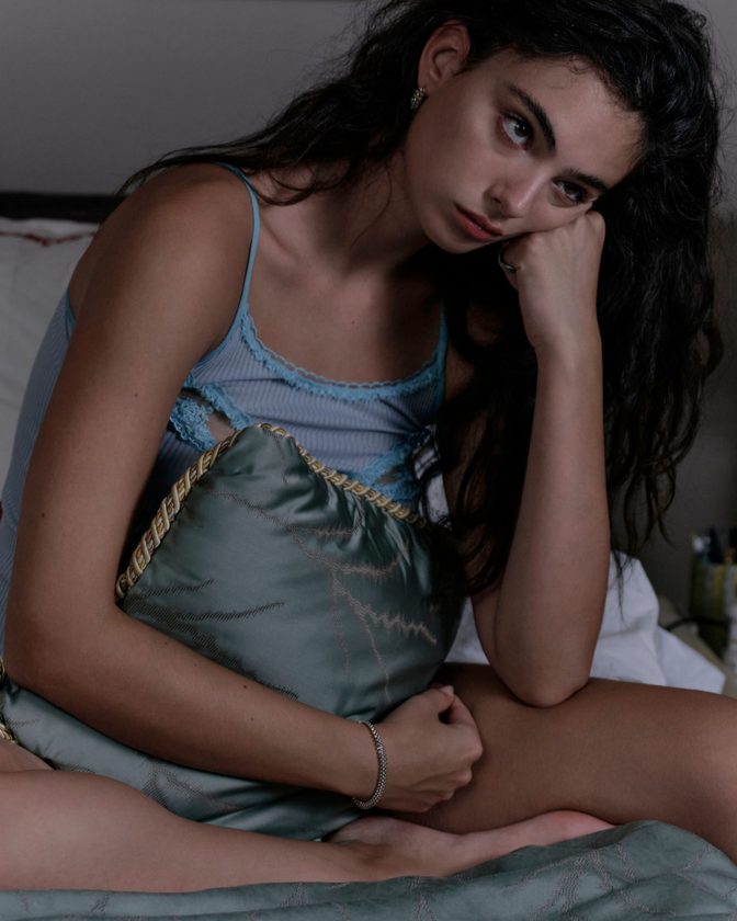 Deva Cassel Sexy Noise Photoshoot Cleavage
