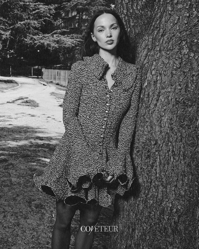 Dove Cameron Bare Midriff Coveteur Fall 2026 Richie Talboy