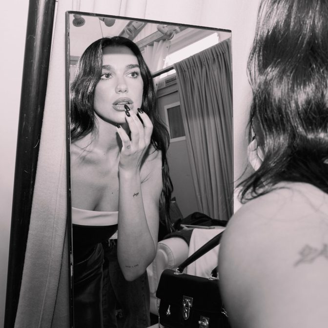 Dua Lipa Braless See Through Dress Shakira Madrid