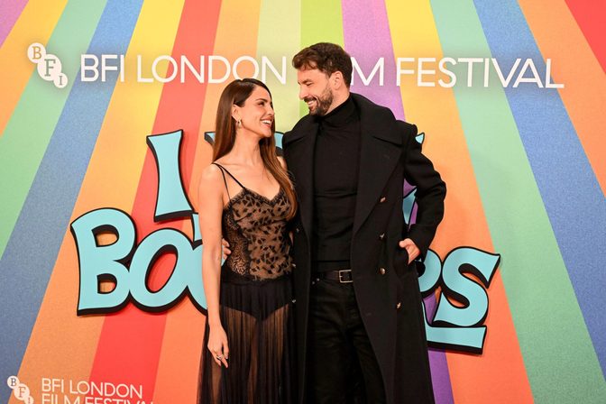 Eiza Gonzalez Sheer Tulle Dress Round Booty Red Carpet London