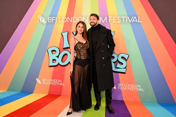 Eiza Gonzalez Sheer Tulle Dress Round Booty Red Carpet London