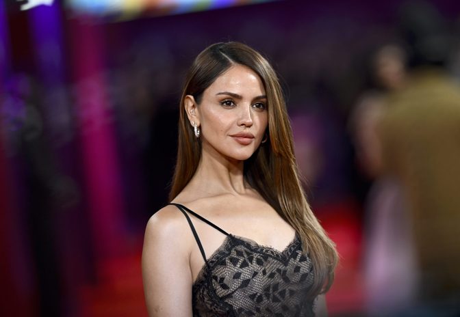 Eiza Gonzalez Sheer Tulle Dress Round Booty Red Carpet London