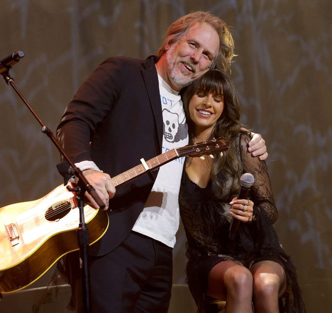 Ella Langley Live Performance Black Lace Dress Nashville