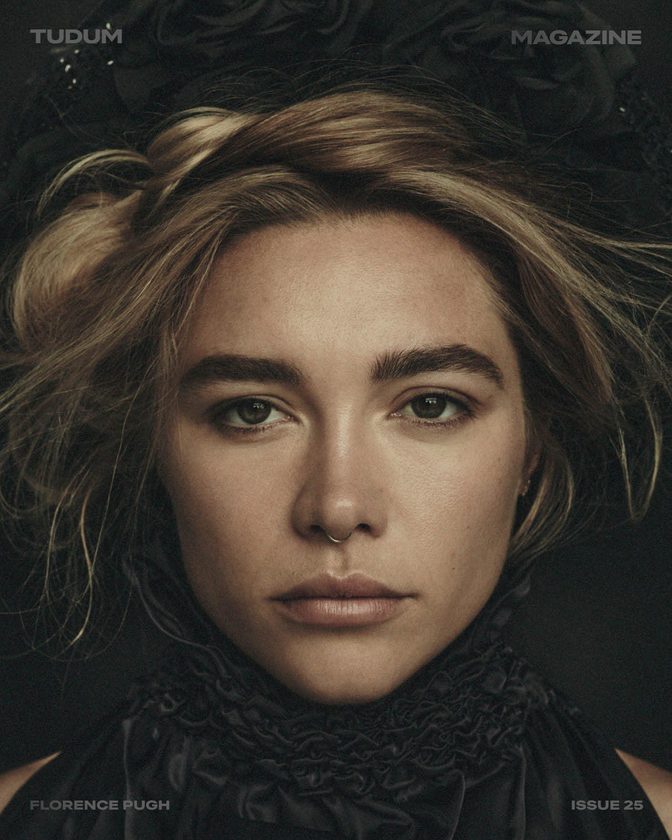 Florence Pugh Tudum Magazine Sexy Shoot