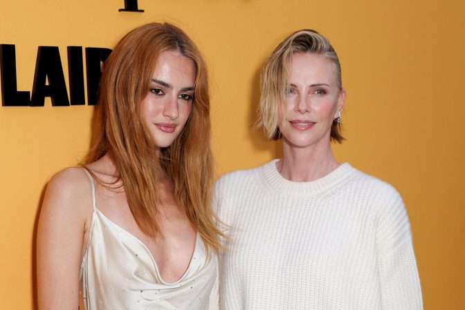 Grace Van Patten Cleavage Tight Satin Slip Dress