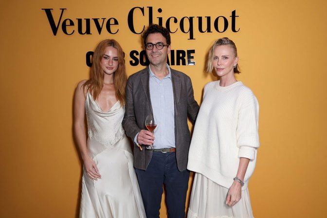 Grace Van Patten Cleavage Tight Satin Slip Dress
