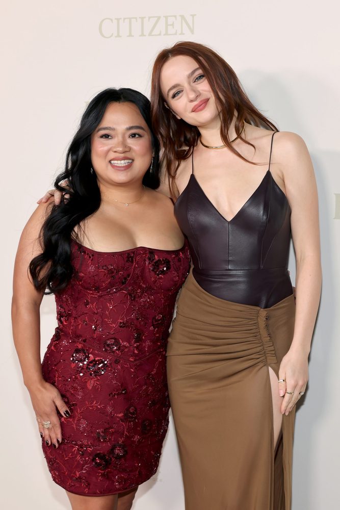 Joey King Leather Bodysuit Cleavage Instyle Imagemaker Awards