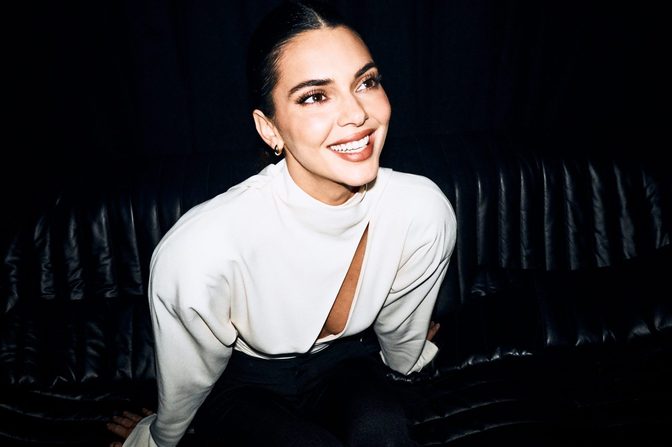 Kendall Jenner Braless Cutout Top Revolve Paris Party.
