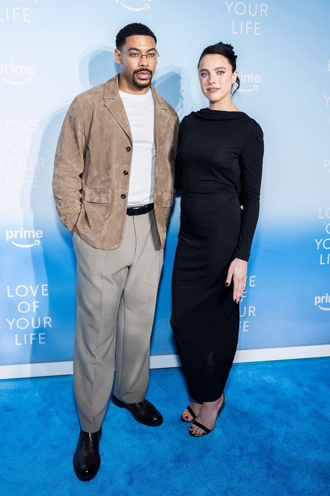 Margaret Qualley Braless Backless Dress Love Of Your Life Screening