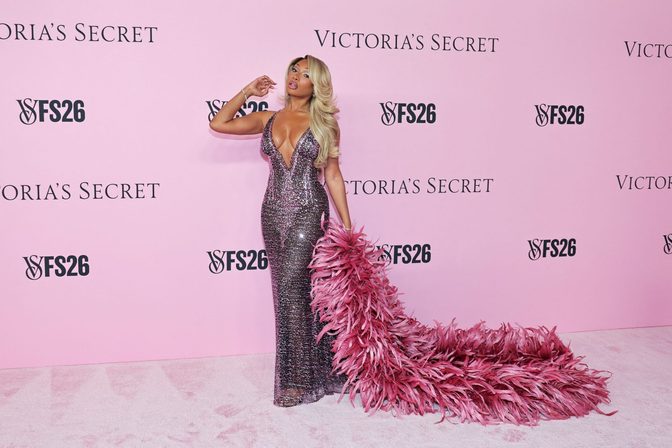 Megan Thee Stallion Silver Wings Ass Vs Runway