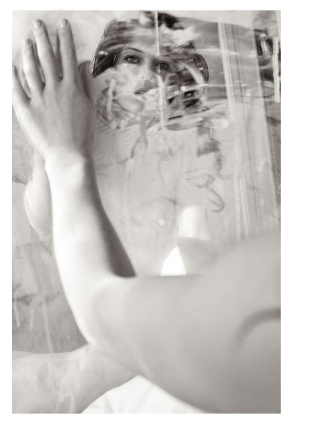 Milla Jovovich Full Frontal Nude Purple Magazine Dark Nipples Bush