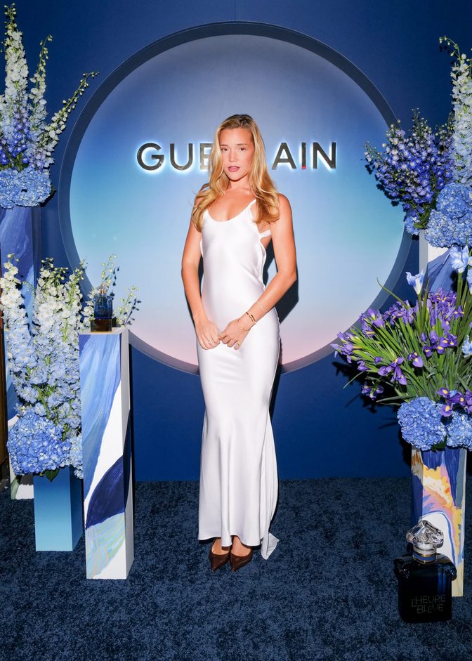 Olivia Ponton White Satin Slip Guerlain Curves