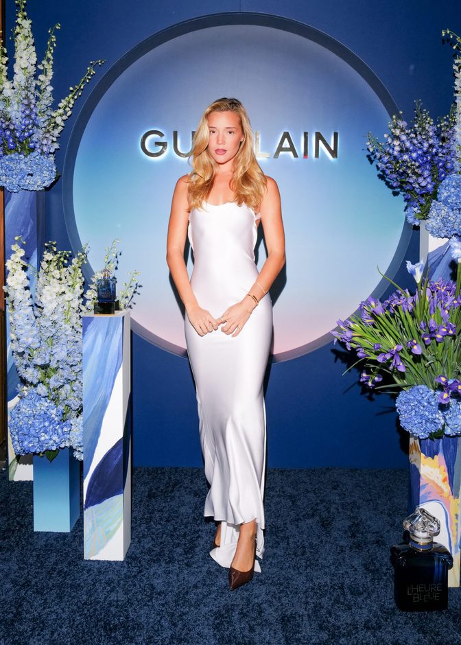 Olivia Ponton White Satin Slip Guerlain Curves