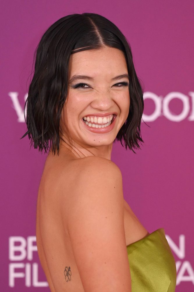 Peyton Elizabeth Lee Backless Satin Dress Wildwood Premiere
