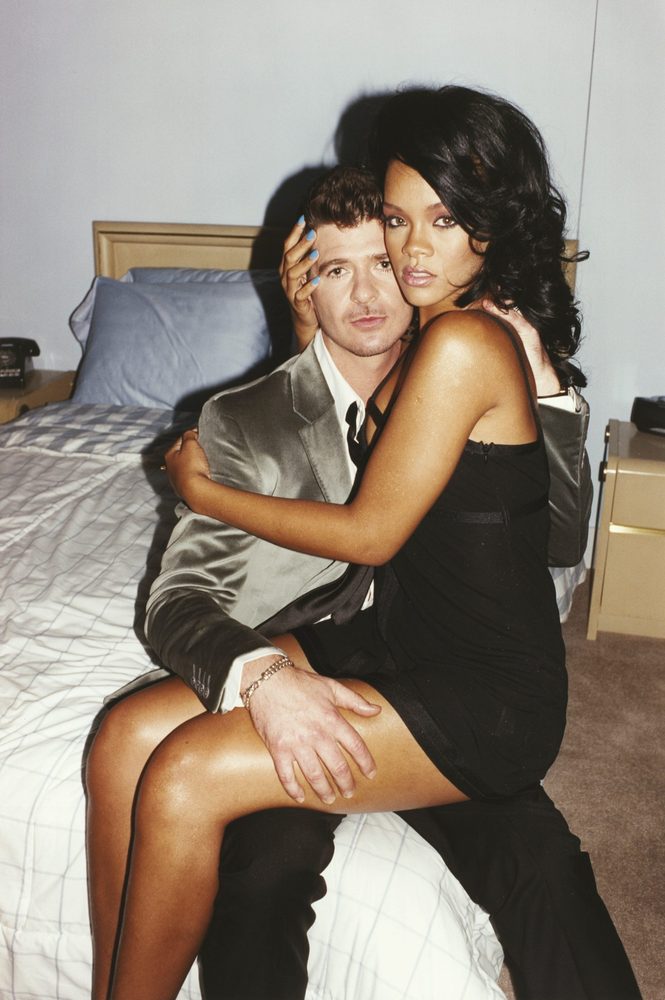 Rihanna Sexy Cleavage Thick Thighs Gq Shoot