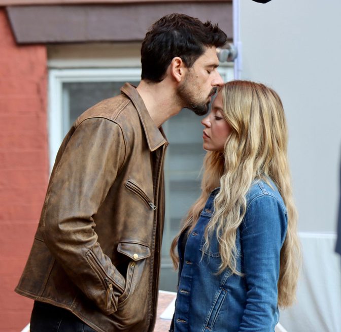 Sydney Sweeney Cleavage Denim Jacket Housemaid Secret Set