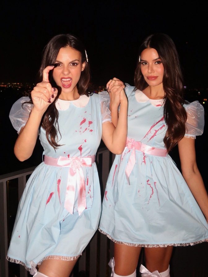 Victoria Justice Madison Reed Bloody Alice Halloween Dresses