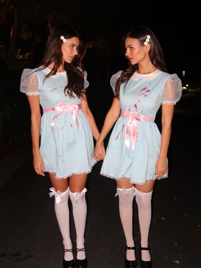 Victoria Justice Madison Reed Bloody Alice Halloween Dresses
