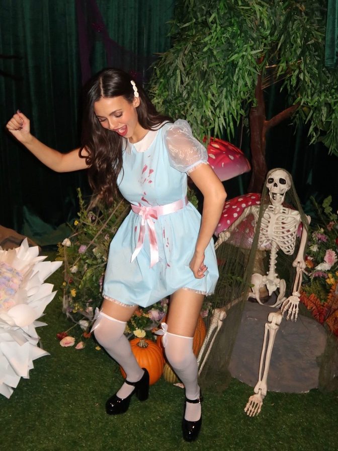 Victoria Justice Madison Reed Bloody Alice Halloween Dresses